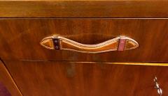  Ralph Lauren Modern Hollywood Double Chest Mahogany with Leather Pulls Labeled by Designer - 2683507