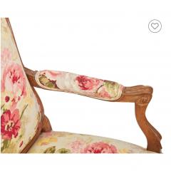  Ralph Lauren Pair of Antique Louis XV Carved Walnut Fauteuils Arm Chairs - 4715763