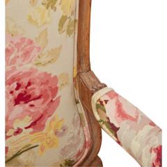  Ralph Lauren Pair of Antique Louis XV Carved Walnut Fauteuils Arm Chairs - 4715765