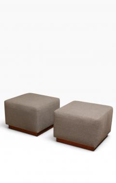 Ralph Lauren Pair of Modern Hollywood Ottomans by Ralph Lauren Home - 4761941