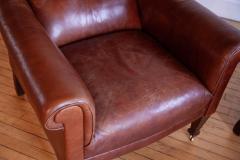  Ralph Lauren Pair of Ralph Lauren Leather Club Chairs - 4657286