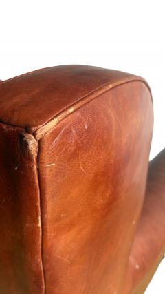  Ralph Lauren Pair of Ralph Lauren Leather Club Chairs - 4657292