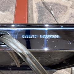  Ralph Lauren Ralph Lauren Floor Lamp Wrapped Leather Chrome - 3399528