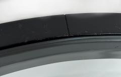 Ralph Lauren Ralph Lauren Mercer Street Round Side Tables Glass Tops X Frame Bases Pair - 4571979