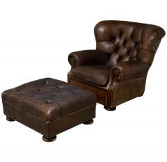  Ralph Lauren Ralph Lauren Writers Chair and Ottoman - 4731722
