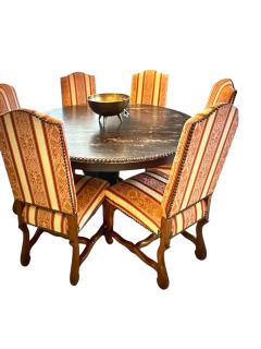  Ralph Lauren Set of 8 Ralph Lauren Louis XIV Dining Chairs - 4657211