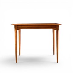  Ramseur Furniture Co Ramseur Mid Century Walnut Expanding Dining Table with 3 Leaves - 4701068