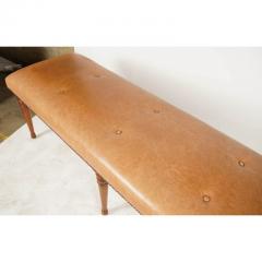  Randolph Hein Randolph Hein Leather Upholstered Bench - 3974964