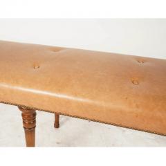  Randolph Hein Randolph Hein Leather Upholstered Bench - 3974965