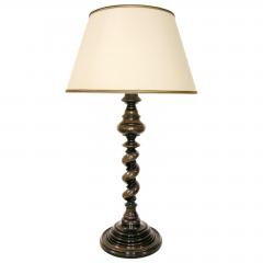  Randy Esada Designs 18c Style Italian Walnut Designer Table Lamp Malaga by Randy Esada - 1722009