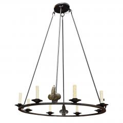  Randy Esada Designs 18c Style Spanish Colonial Wrought Iron 8 Lite Chandelier by Randy Esada Designs - 4707486