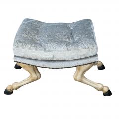  Randy Esada Designs 18th C Style Horse Leg Hoof Vanity Stool or Bench by Randy Esada Designs - 4707469