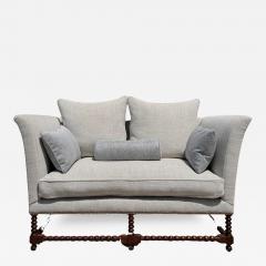  Randy Esada Designs 18th C Style Italian Walnut Down Sofa Settee by Randy Esada Designs - 3639769