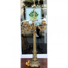  Randy Esada Designs Antique Neoclassical Gilt Bronze Candelabra Now a Designer Lamp - 3832168