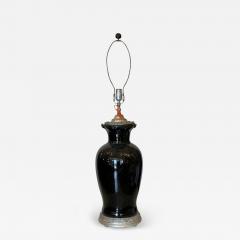  Randy Esada Designs Black Chinese Pottery Vase Now a Designer Table Lamp - 2828721