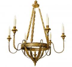  Randy Esada Designs Elegant Milano Italian Six Arm Chandelier by Randy Esada Designs Inc - 1963209