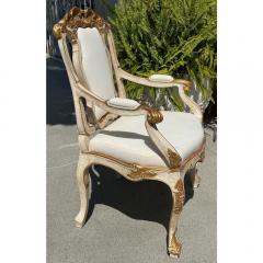  Randy Esada Designs Randy Esada Designs Rococo Style Giltwood Arm Chair - 3561324