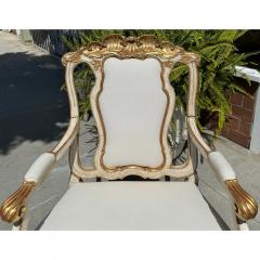  Randy Esada Designs Randy Esada Designs Rococo Style Giltwood Arm Chair - 3561356