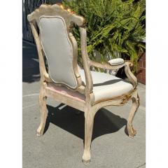  Randy Esada Designs Randy Esada Designs Rococo Style Giltwood Arm Chair - 3561370