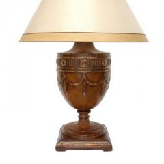  Randy Esada Designs Regency Carved Walnut Designer Table Lamps by Randy Esada a Pair - 1694913