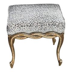  Randy Esada Designs Regency Giltwood Ribbon Taboret Footstool Vanity Bench by Randy Esada Designs - 4469730