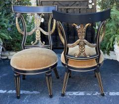  Randy Esada Designs Regency Style Giltwood Mohair Chairs by Randy Esada Designs for Prospr - 2824618