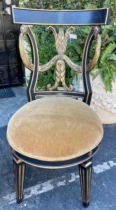  Randy Esada Designs Regency Style Giltwood Mohair Chairs by Randy Esada Designs for Prospr - 2824666