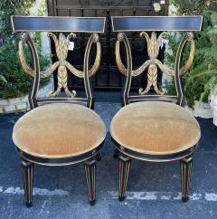  Randy Esada Designs Regency Style Giltwood Mohair Chairs by Randy Esada Designs for Prospr - 2824678