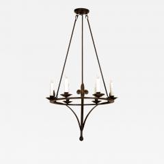  Randy Esada Designs Spanish Colonial Wrought Iron Six Light Chandelier by Randy Esada - 1705942