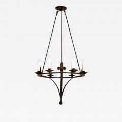  Randy Esada Designs Spanish Colonial Wrought Iron Six Light Chandelier by Randy Esada - 4738472