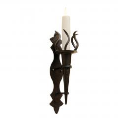  Randy Esada Designs Wrought Iron Torchere Sconces by Randy Esada Designs - 1705580