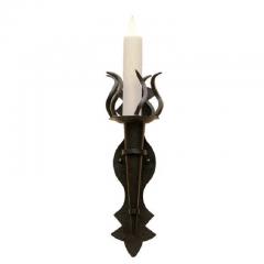  Randy Esada Designs Wrought Iron Torchere Sconces by Randy Esada Designs - 1705583