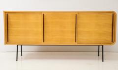  Raphael Furniture France Modernist Double Faced Sycamore Credenza by Raphael - 1116536