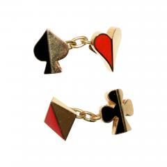  Ravinet D Enfert Cufflinks in the form of Playing Card Suits by Ravinet DEnfert - 392065