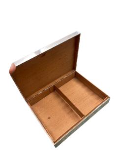  Ravinet d enfert 1970s Silver plated decorative box by Ravinet Denfert - 4419726