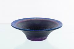  Raymor Fantoni for Raymor Deep Purple and Blue Ceramic Bowl 1955 - 4124176