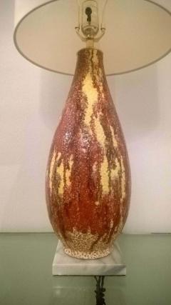  Raymor Pair of Italian 1950s Art Pottery Lamps - 1262407