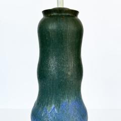  Raymor Raymor Blue and Green Ceramic Table Lamp in the Style of Marcello Fantoni - 3459409