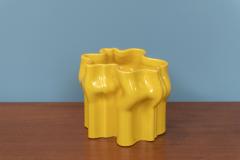  Raymor Raymor Italy Yellow Ceramic Vase - 3573188