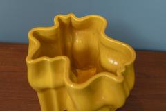  Raymor Raymor Italy Yellow Ceramic Vase - 3573189
