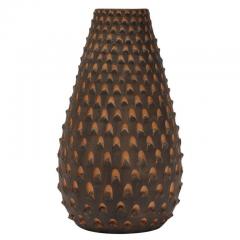  Raymor Raymor Pinecone Vase Ceramic Brown and Turquoise - 2743324