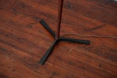 Raymor Raymor Sculpted Teak and Iron Floor lamp Italy - 4346065