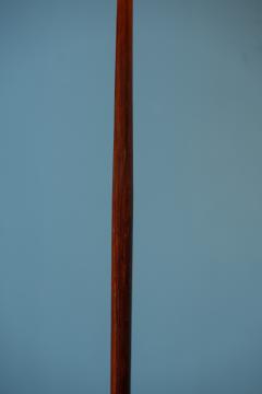  Raymor Raymor Sculpted Teak and Iron Floor lamp Italy - 4346067