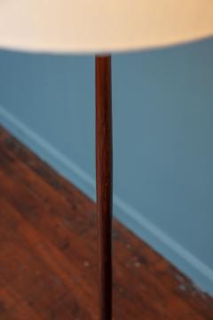  Raymor Raymor Sculpted Teak and Iron Floor lamp Italy - 4346068