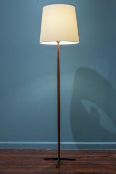  Raymor Raymor Sculpted Teak and Iron Floor lamp Italy - 4346080
