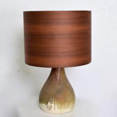  Raymor Scandinavian Modern Pottery Fat Lava Table Lamp Ceramic Drip Glaze Denmark 1960s - 1983644