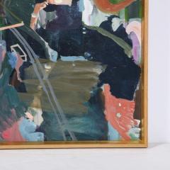  Rebecca Allan Harlem River Eclipse Rebecca Allan Color Field Acrylic on Canvas Painting - 3197685