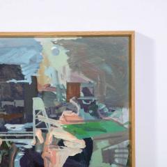  Rebecca Allan Harlem River Eclipse Rebecca Allan Color Field Acrylic on Canvas Painting - 3197710