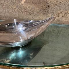  Reed Barton 1950s Silverplated Sculptural Teardrop Dish Stamped Reed Barton 65 - 2901020