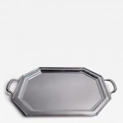  Reed Barton American Art Deco Sterling Silver Bar Tray - 4545654